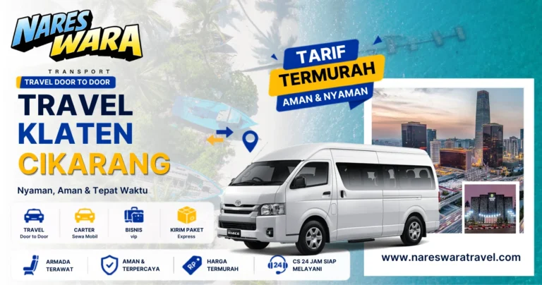 Travel Klaten Cikarang